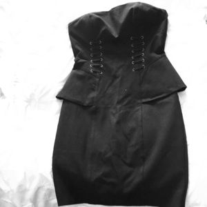 Bebe black cocktail dress